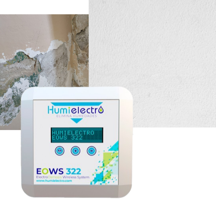 HumiElectro puede eliminar el crecimiento de hongos en la estructura de tu casa.