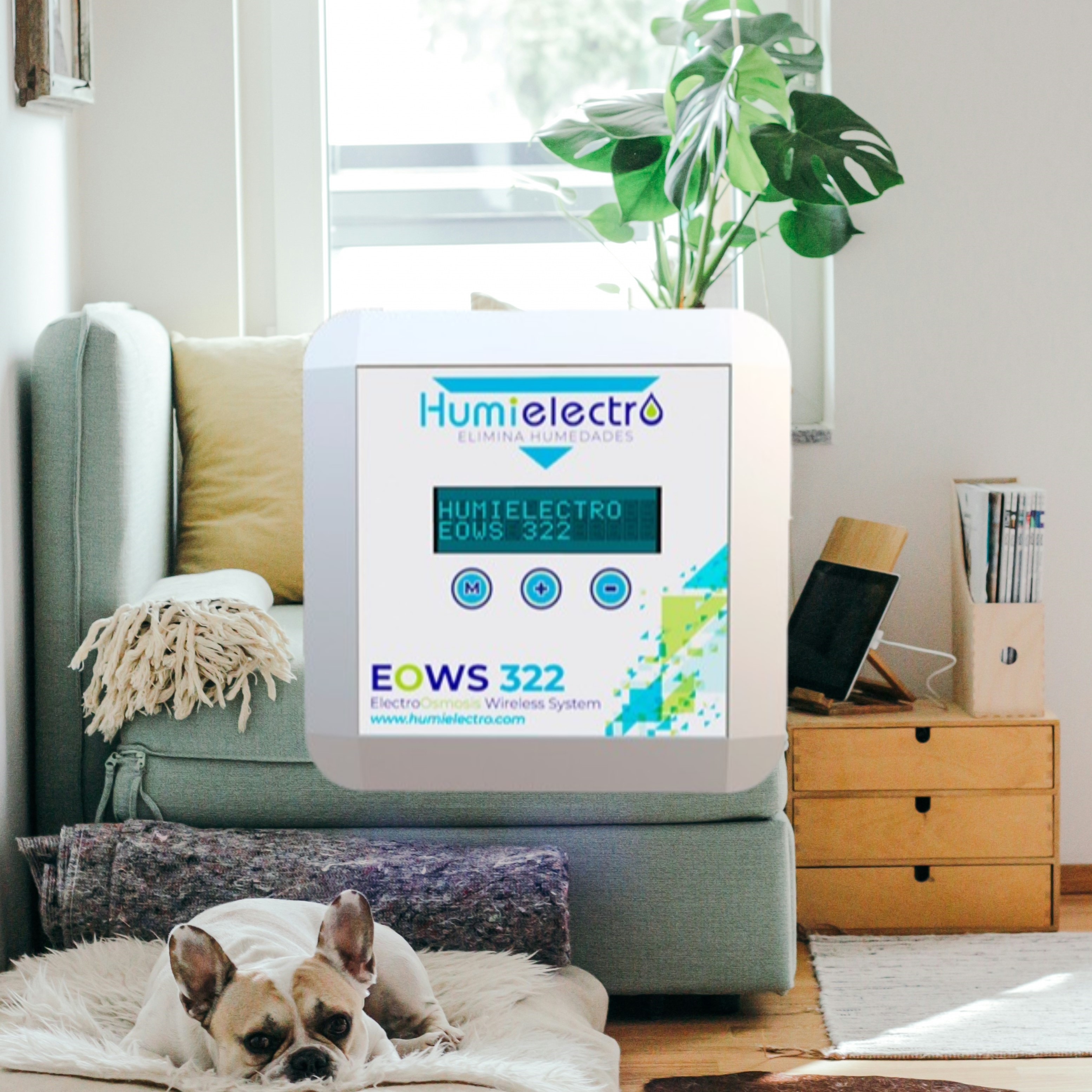 Proceso físico de la electroósmosis inalámbrica